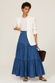 Lapronda Denim Skirt by Lauren Ralph Lauren