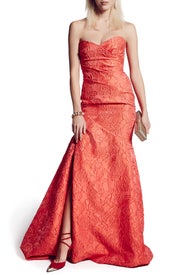Poppy Memory Gown by Monique Lhuillier