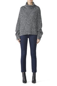 Marled Roll Neck Sweater by Sanctuary