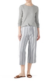 Sasha Stripe Crop Pants by Sanctuary
