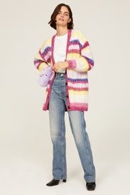 Brushed Stripe Cardigan by Scotch & Soda