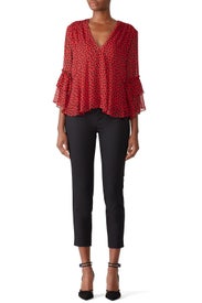 Oleta Top by Shoshanna