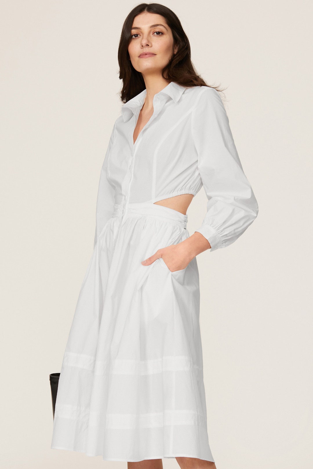 Cutout Shirtdress by Toccin 0