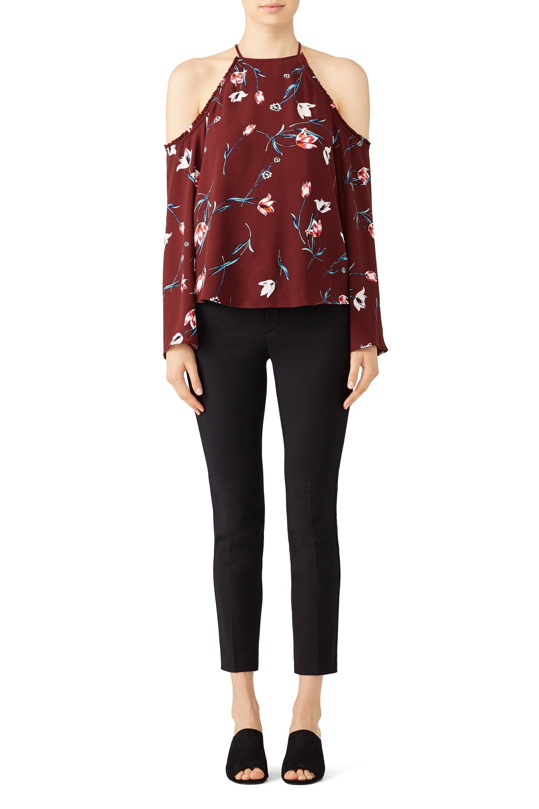 Autumn Floral Juni Top by Cooper & Ella 0
