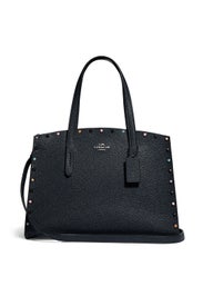 Navy Charlie Caryall by Coach Handbags