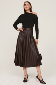 Black Cold Shoulder Sweater by Peter Som x RTR