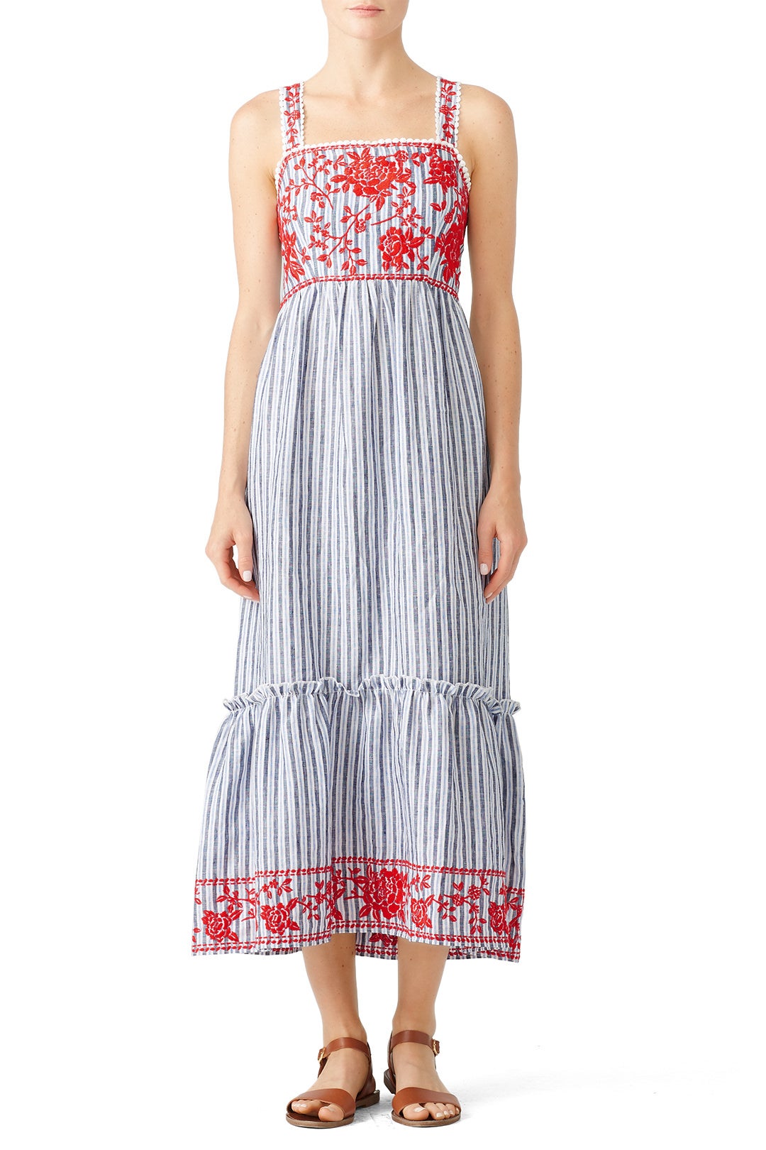 Embroidered Zoe Maxi by Slate & Willow 0