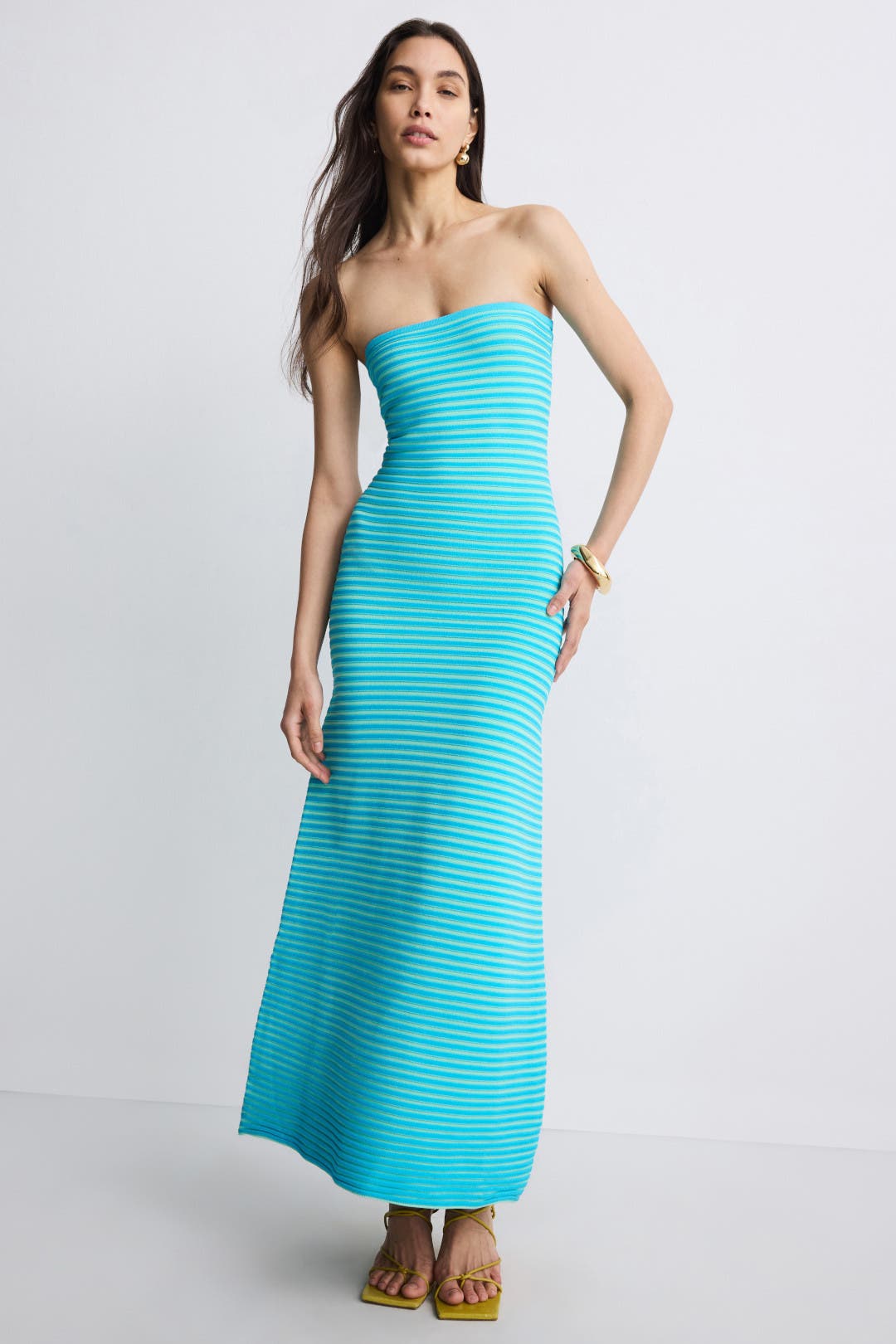 Vince Marine Garden Pleated Vince Pleated Cami Maxi Dress Sunmor