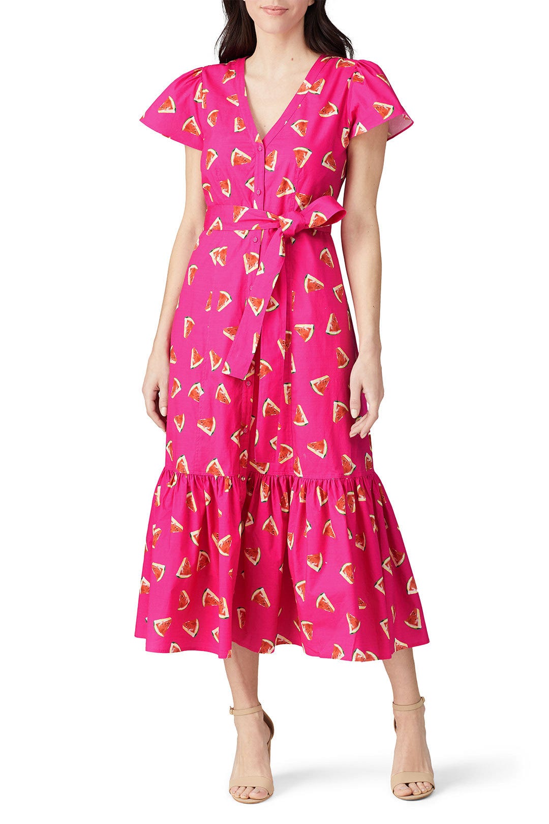 Melon Minnie Dress by Color Me Courtney 0