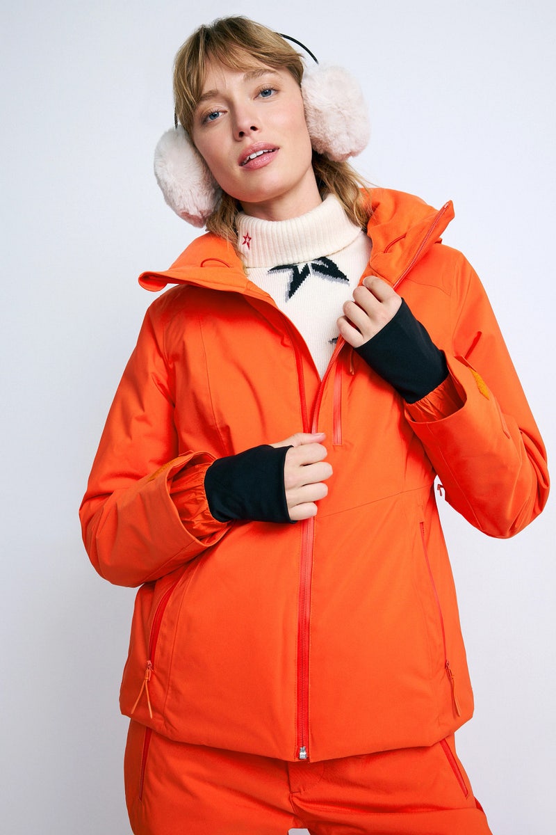 Orange Lawrence Jacket by Halfdays - Photo 0