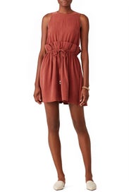 Ruffle Tie Waist Dress by J.O.A.