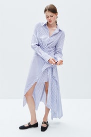 Cascade Shirt Dress by Monse