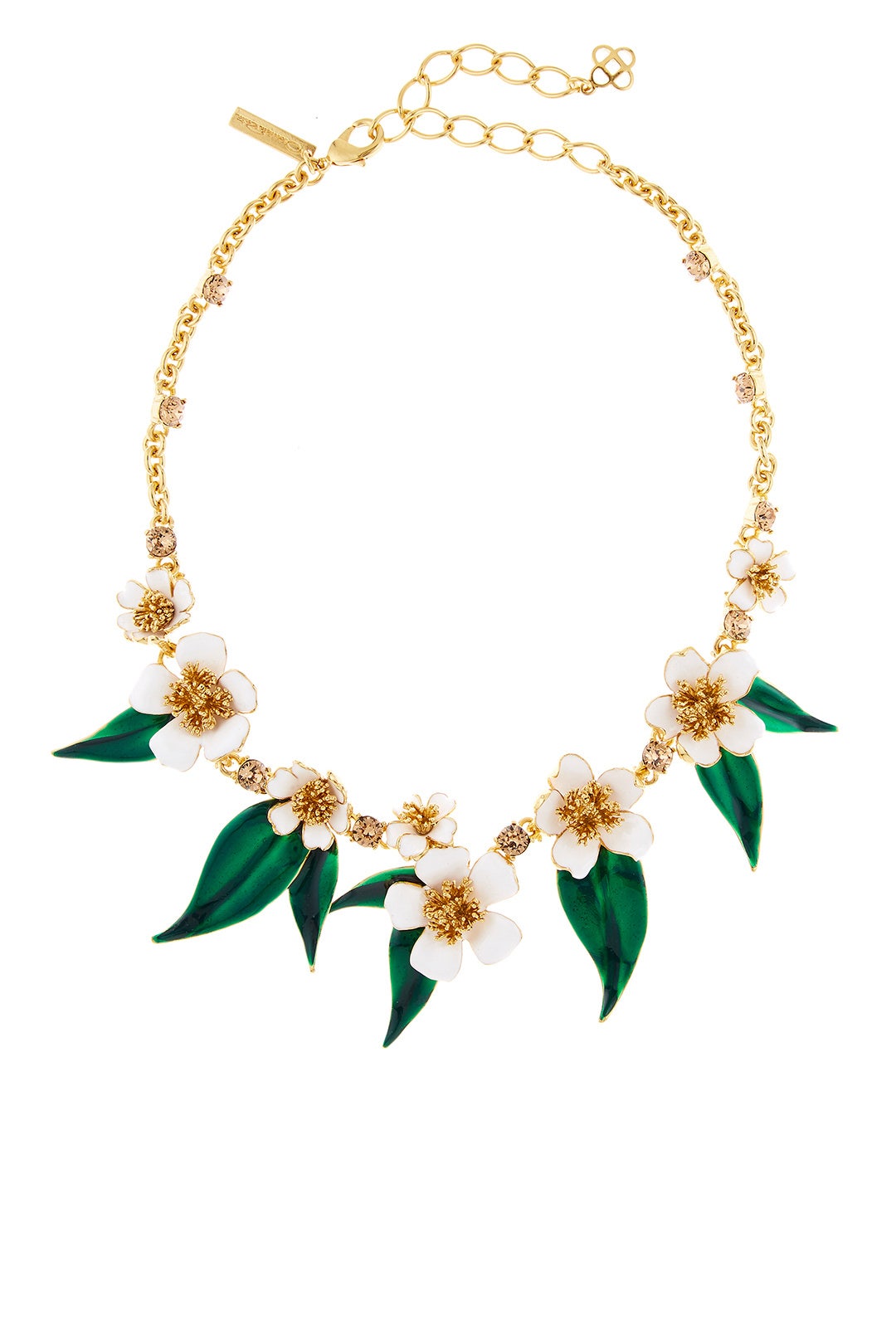 Delicate Flowers Necklace by Oscar de la Renta