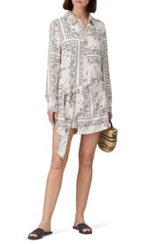 Paisley Print Romper by Pam & Gela