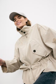 Vibe Mock Neck Jacket by Save the Duck