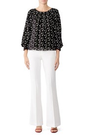 Poppy Print Gillian Top by Tanya Taylor