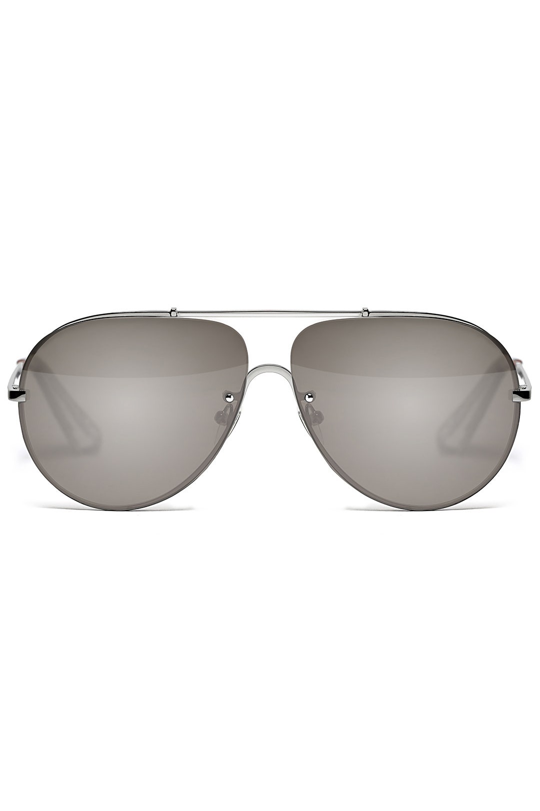 Silver Rider Aviator Sunglasses by Elizabeth and James Accessories