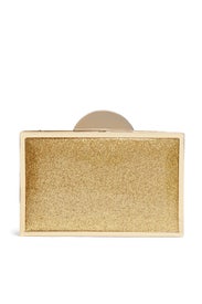 Gold Jeanine Clutch by Franchi