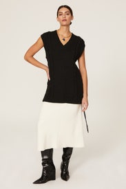 Side Tie Vest by Jason Wu