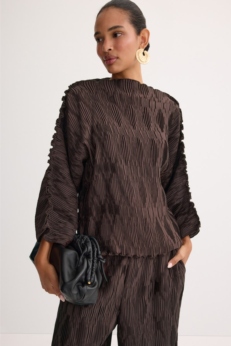 Tralluman Pleated Blouse by By Malene Birger - Photo 0