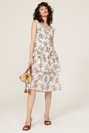 White Floral Dress by Marissa Webb x RTR
