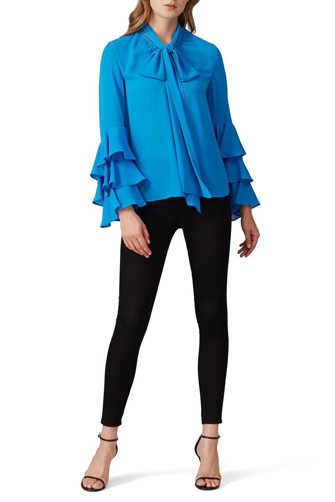 Blue Bell Sleeve Blouse by Prabal Gurung x RTR 0