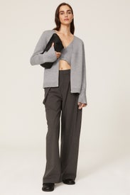 Zip Front Wool Cardigan by 3.1 Phillip Lim