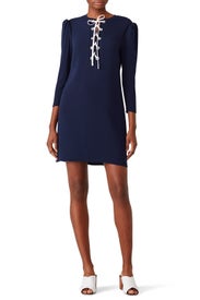 Navy Nikko Dress by Shoshanna
