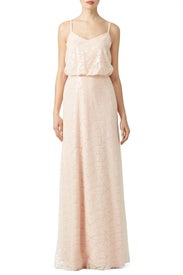 Apricot Breeze Gown by Slate & Willow