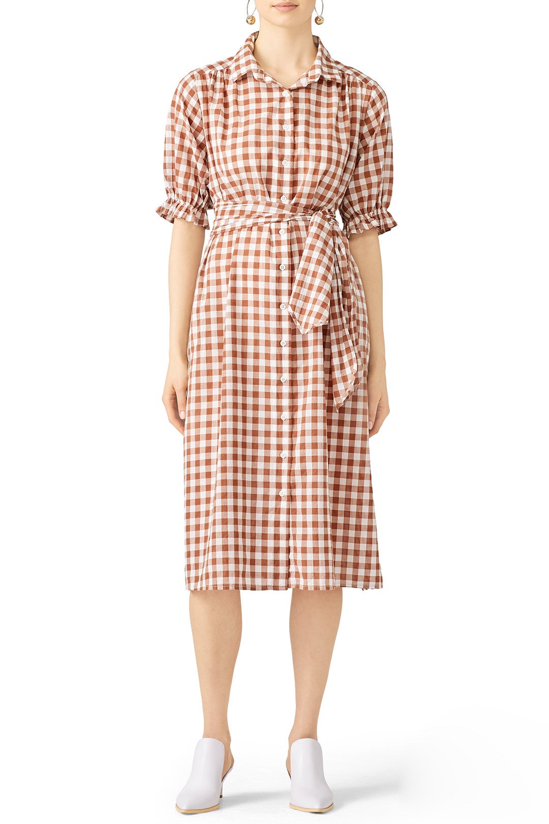 The Chariot Shirtdress by The Great. 0
