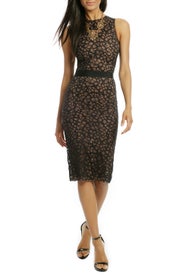 Skipping Rocks Sheath by Vera Wang