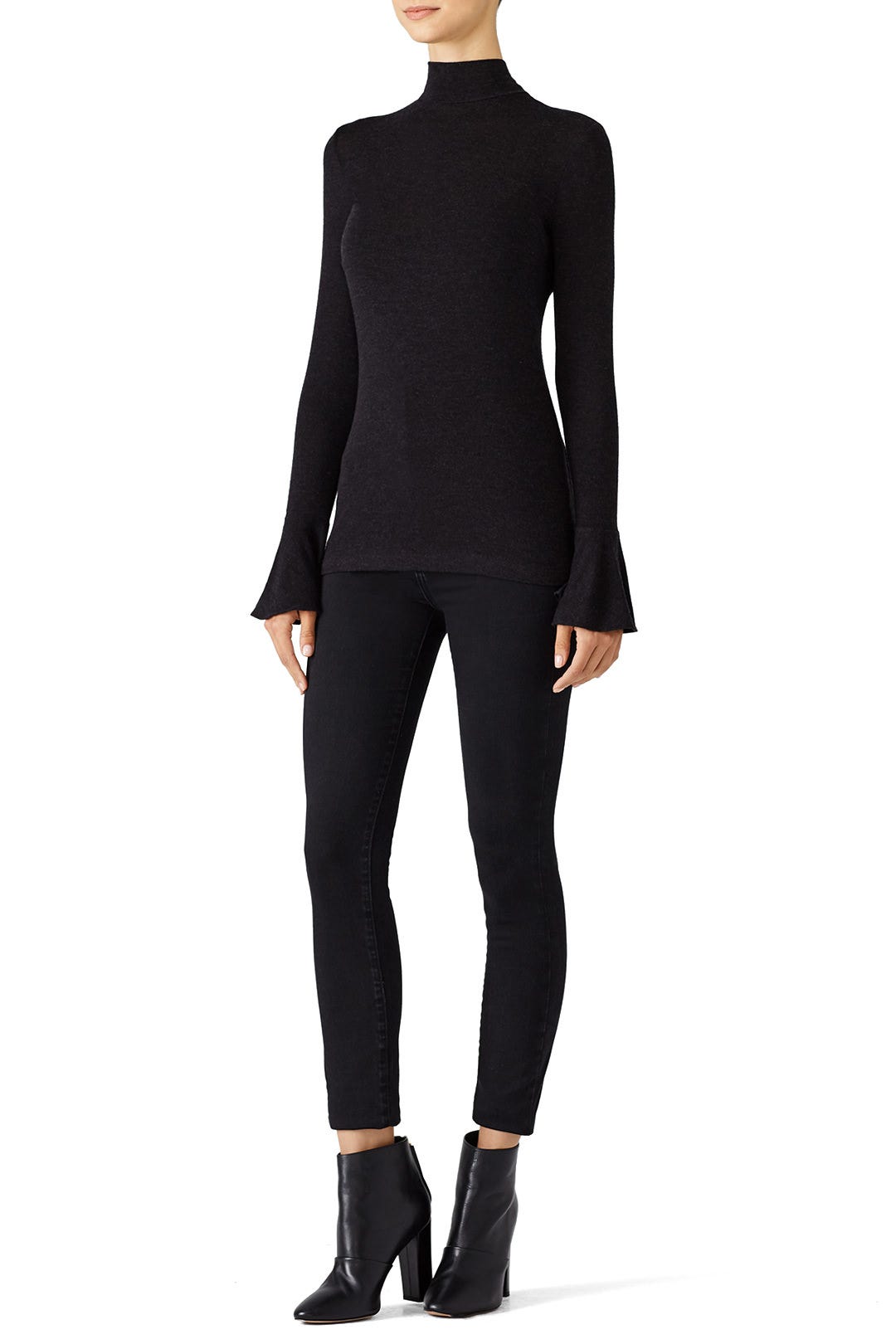 Black Heather Top by Badgley Mischka 0