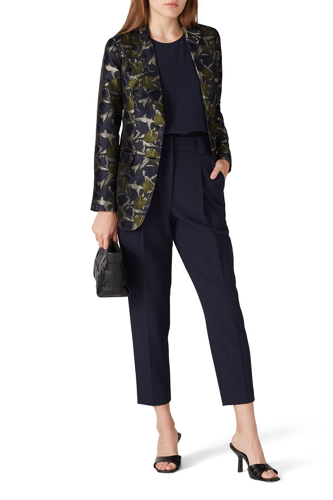 Tulip Print Suit Jacket by Derek Lam 10 Crosby x RTR | Rent the Runway