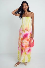 Lainey Ombre Floral Gown by Hunter Bell