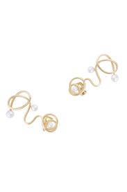 Knot Pearl Ear Crawler by Joanna Laura Constantine