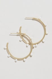 Leighton Hoop Earrings by Kendra Scott