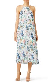 Floral Chester Pleated Maxi by LIKELY