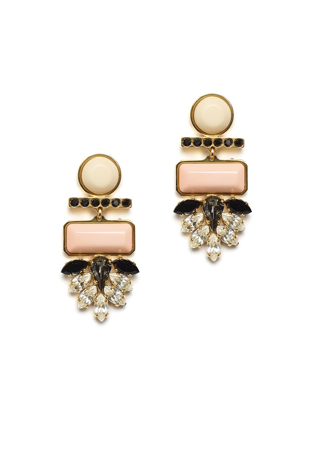 Mexico Dahlia Earrings by Lizzie Fortunato