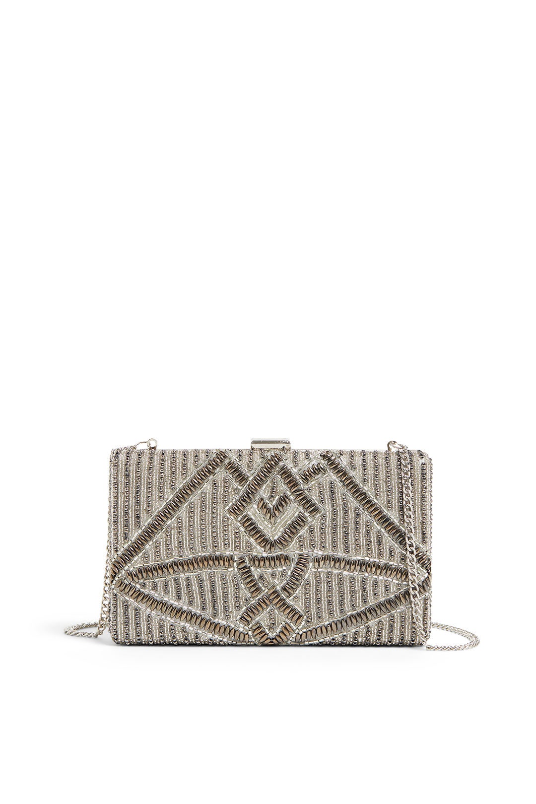 Pewter Alix Clutch by Roller Rabbit Accessories 0