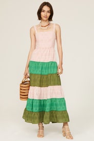 Tiered Colorblock Dress by Slate & Willow