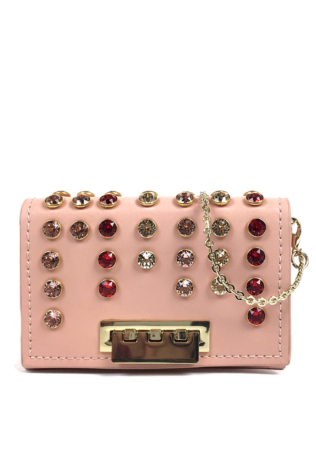 Rose Swarovski Earthette Crossbody by ZAC Zac Posen Handbags for $297 ...