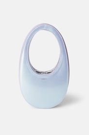 Pearlised Mini Swipe Bag by Coperni