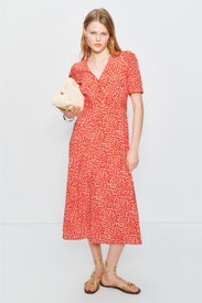 Rosamund Silk Dress by L.K. Bennett