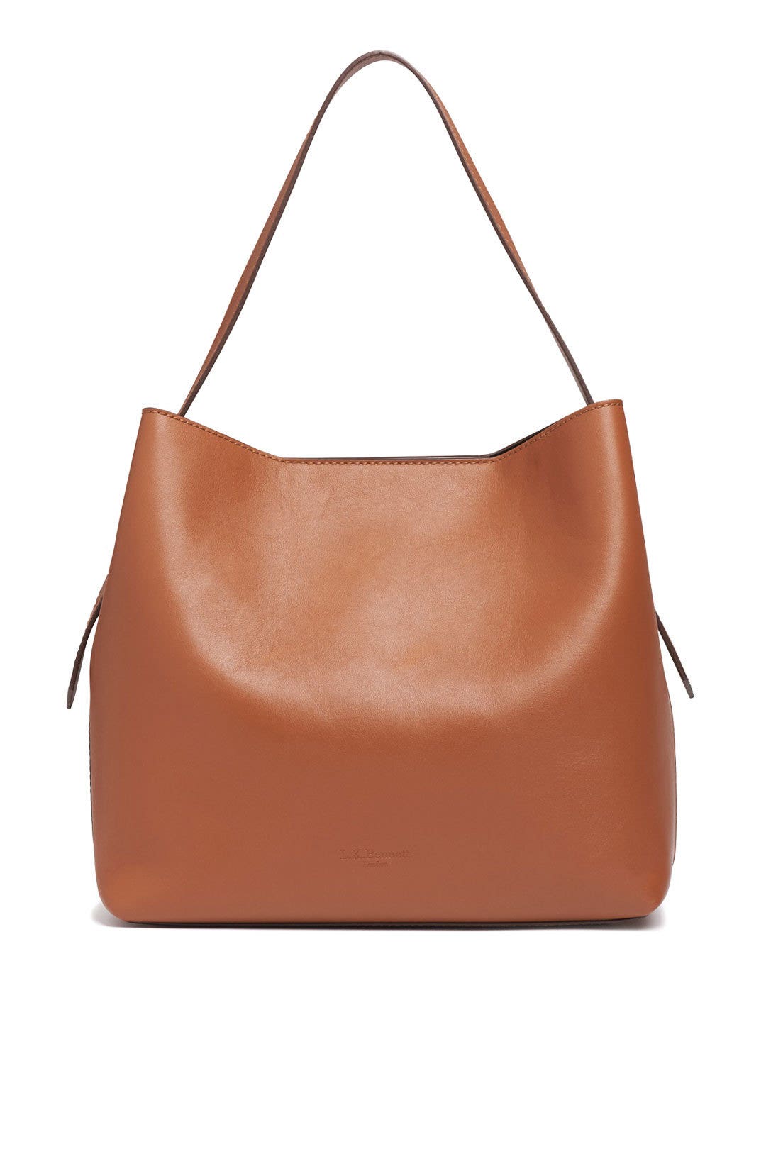 Tan Helena Shoulder Bag by L.K. Bennett Accessories 0