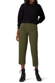 Olive Military Smiths High Waist Jeans by One Teaspoon
