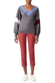 Grey Maxwell Sweater by Parker