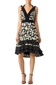 Yellow Vine Dress by Proenza Schouler