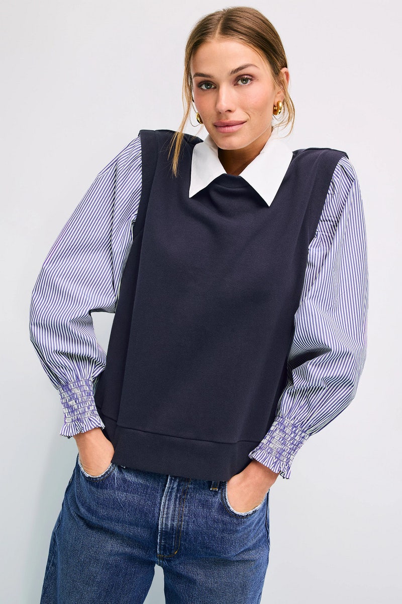 Layered Sweater Vest Top by Sea NY x RTR - Photo 0