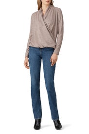 Knit Crossover Top by Slate & Willow