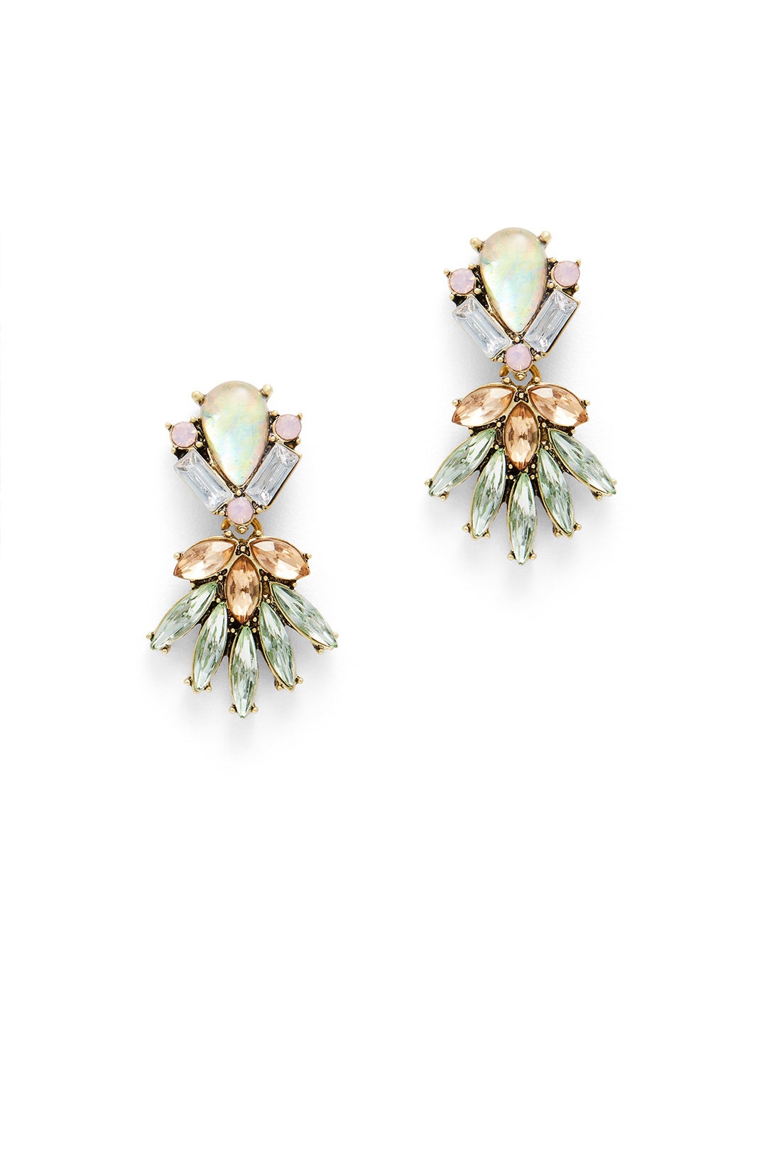 Multi Abalone Drop Earrings by Slate & Willow Accessories